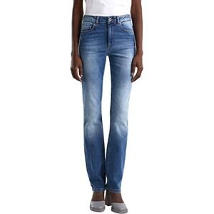 United Colors of Benetton Pantalon  Jeans, Bleu Denim 902, 32 Femme - Publicité