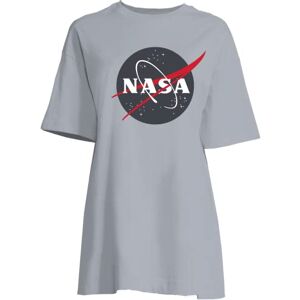 Nasa  Chemise de Nuit, Bleu Crème, S Femme - Publicité