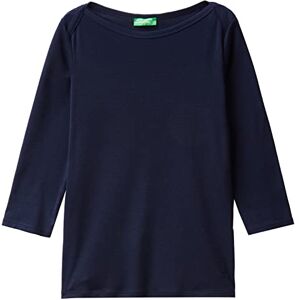 United Colors of Benetton Femme Maglia M/L Débardeur, Bleu (Blu 016), L - Publicité