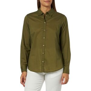 United Colors of Benetton Femme Chemise  Chemise, Vert Militaire 313, S - Publicité