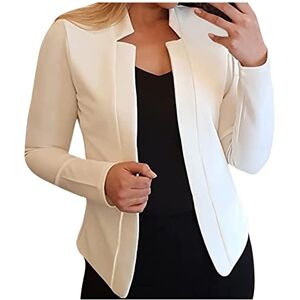 Allence 2024 Mode Blazer Veste de Costume Sportive à col Rabattu pour Femme Coupe Droite Veste Blazer élégante Veste de Travail Blazer Veste pour Femme Veste de Travail Blazer Veste Chemise - Publicité