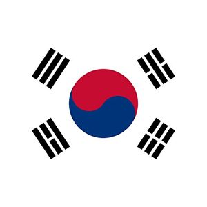 Planete Supporter Drapeau Corée du Sud 150 x 90 cm (Uniquement chez Le Vendeur 100% Conforme à l'image) - Publicité