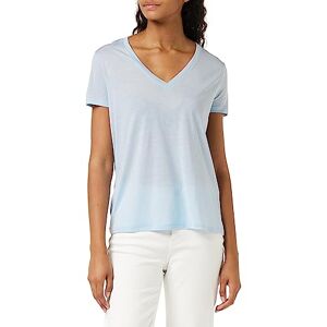 United Colors of Benetton T- Shirt , Bleu Clair 3L3, Large Femme - Publicité