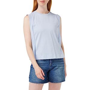 United Colors of Benetton T- Shirt , Bleu Clair 3L3, X-Small Femme - Publicité