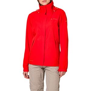 VAUDE Veste de Pluie légère pour Femme Veste d'extérieur imperméable, Coupe-Vent Respirante avec Capuche Veste de randonnée respectueuse de la température - Publicité