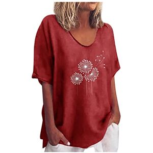 SHZFGUI Blouse Femme Chic Et Élégant Fluide Tshirt Blanc Femme T-Shirts À Manches Longues Femme Tshirt Femme Grande Taille T-Shirts Et Tops De Sport Femme Tshirt Femme Col V Tshirt Blanc Femme - Publicité