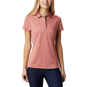 Columbia Bryce Femme Polo, Dark Coral Heat, FR : XS (Taille Fabricant : XS) - Publicité