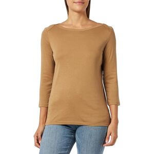 United Colors of Benetton Femme Maille M/L  T-shirt, Beige 34 A, S - Publicité