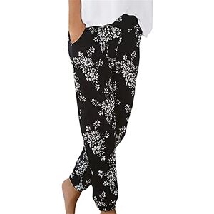 WWricotta Pantalon Sport Femme ÉTé Cordon De Serrage LâChe Pantalon Yoga Et Pilate Sarouel Classique Baggy Pantalon Femme Pantalon Large Pantalon Moderne Femme pour Yoga Fitness - Publicité