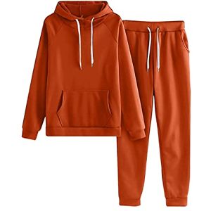 NUSGEAR Femmes Survêtement Ensemble 2pcs Suit Longues Jogging Manches Longues Oversize Sweat-Shirt Sweats et Pantalons Sportswear Jogging Sports Hoodie Jogging Yoga Ensemble De Sportwear - Publicité