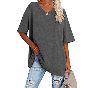 TIMEMEAN Blouse Blanche Lycée Pull Boheme Femme Long Top Femme Haut Ete Femme T-Shirt Femme Ete Blouse Soie Légère Femme Tunique Manche Longue Femme Blouse Ménage Femme Chemises en Jeans pour Femme - Publicité