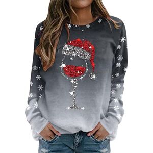 ZEZKT Ugly Pull Noel Rigolo Femme Hiver,Pull Noël Femme,Drole Pull de Noel Femmes,Pull Noel Moche,Pull Noel Famille Assortis,Pull Noel Famille,Noël Sweat Polaire Femme Hiver Chaud Sweatshirt - Publicité