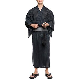 Fancy Pumpkin Yukata Japonais Kimono Japonais Home Robe Robe de Chambre Taille L-C2 - Publicité