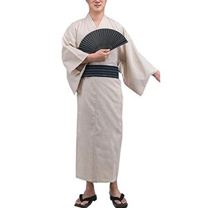 Fancy Pumpkin Yukata Japonais Kimono Japonais Home Robe Robe de Chambre Taille L-C7 - Publicité