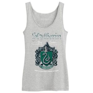 Harry Potter « Slytherin Logo »  Débardeur Femme, Gris Melange, Taille M - Publicité