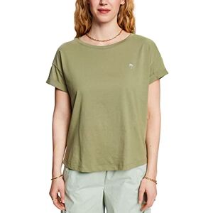 Esprit T-Shirt, Kaki Clair (345), XL Femme - Publicité