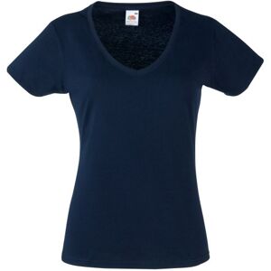 Fruit of the Loom SS045M T-Shirt, Bleu (Deep Navy), 42 (Taille Fabricant: Large) Femme - Publicité