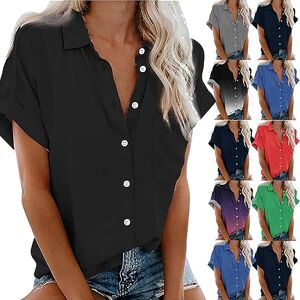 HHOP Top Dos Nu t Shirt Femme ete Tunique Automne Femme Tee Shirt Long Femme Grande Taille Top Asymetrique Femme Top Soiree Chemise Lin Femme Chemisier Femme Chic Ensemble été Femme Chemise Lin Femme - Publicité