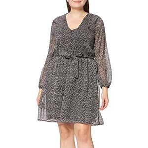 Only ONLCERA 3/4 Short Dress WVN Noos Robe, Noir/AOP : cera Ditsy, XS Femme - Publicité