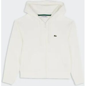 Lacoste - Hoodie zippÃ© - Taille 34 Blanc 34 female - Publicité