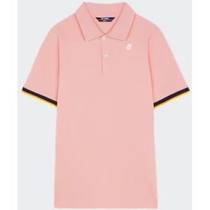 K-way - Polo - Taille XL Rose XL female - Publicité