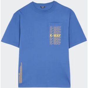 K-way - T-shirt - Taille XL Bleu XL female - Publicité