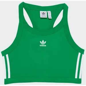 Adidas - Top - Taille L Vert L female - Publicité