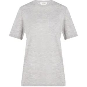 Crush Collection T-shirt en cachemire Gris S femme - Publicité