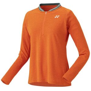 T-Shirt pour femmes (manches longues) Yonex RG Longsleeve T-Shirt - bright orange orange M female - Publicité