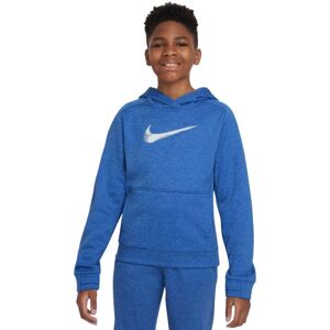 Blouson pour garçons Nike Multi+ Therma-FIT Pullover Hoodie - game royal/polar/white bleu S unisex - Publicité