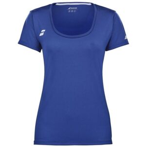 T-shirt pour femmes Babolat Play Cap Sleeve Top Women - sodalite blue bleu marine M female - Publicité