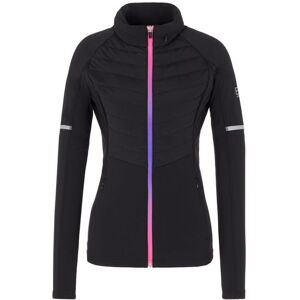 Veste de tennis pour femmes EA7 Woman Woven Bomber Jacket - black noir XL female - Publicité