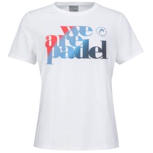 T-shirt pour femmes Head We Are Padel II T-Shirt - white/navy blanc XL female - Publicité