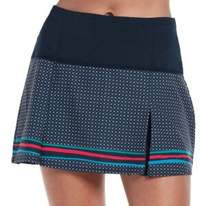 Jupes de tennis pour femmes Lucky in Love Keepin It Rio Long Coast Rider Skirt - midnight bleu marine XL female - Publicité