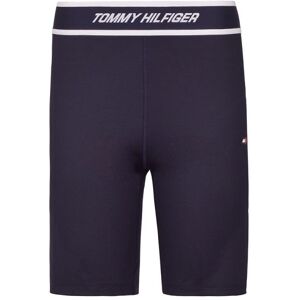 Shorts de tennis pour femmes Tommy Hilfiger RW Fitted Tape Short - desert sky bleu marine XL female - Publicité