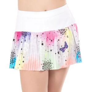 Jupe pour filles Lucky in Love Novelty Print Graffiti Squad Pleated Skirt - multicolor multicolor L unisex - Publicité