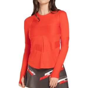 T-Shirt pour femmes (manches longues) Lucky in Love Tech It Out Reflect Long Sleeve - crimson orange S female - Publicité