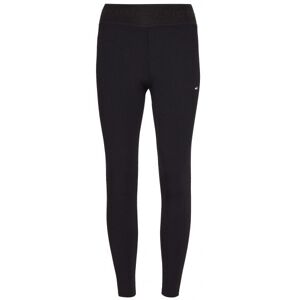 Leggings Tommy Hilfiger RW Branded Rib Legging - black noir L female - Publicité