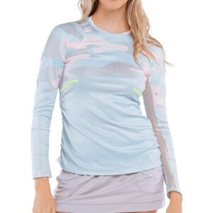 T-Shirt pour femmes (manches longues) Lucky in Love Undercover Love Incognito Long Sleeve - glace multicolor XL female - Publicité