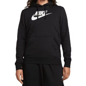 Sweat de tennis pour femmes Nike Sportswear Club Fleece Logo Pullover Hoodie - black/white noir XL female - Publicité