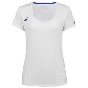 T-shirt pour femmes Babolat Play Cap Sleeve Top Women - white/white blanc XL female - Publicité