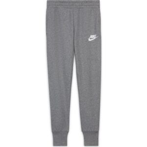 Pantalons pour filles Nike Sportswear Club French Terry High Waist Pant G - carbon heather/white gris M unisex - Publicité