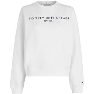 Sweat de tennis pour femmes Tommy Hilfiger Modern Regular Corp Logo C-NK Sweatshirt - the optic white blanc M female - Publicité