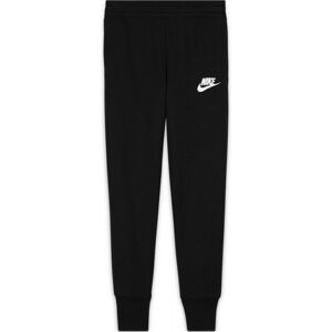 Pantalons pour filles Nike Sportswear Club French Terry High Waist Pant G - black/white noir M unisex - Publicité