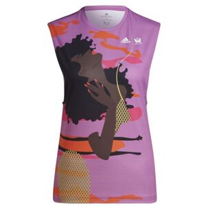 T-shirt pour hommes Adidas New York Unitefit Sleeveless Tee - semi pulse lilac violet M male - Publicité