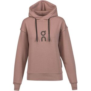 Sweat de tennis pour femmes ON Club Hoodie - cinder brun S female - Publicité