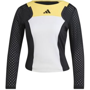 T-Shirt pour femmes (manches longues) Adidas Heat.Rdy Pro 3/4 Longsleeve Shirt - white/orange/black multicolor M female - Publicité