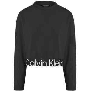 Sweat de tennis pour femmes Calvin Klein PW Pullover - black beauty noir S female - Publicité