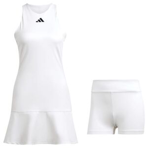 Robes de tennis pour femmes Adidas Tennis Y-Dress - white blanc S female - Publicité
