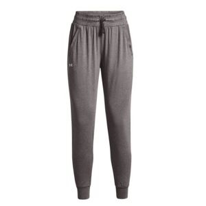 Pantalons de tennis pour femmes Under Armour Women's HeatGear Pants - charcoal light heather/white gris XS female - Publicité
